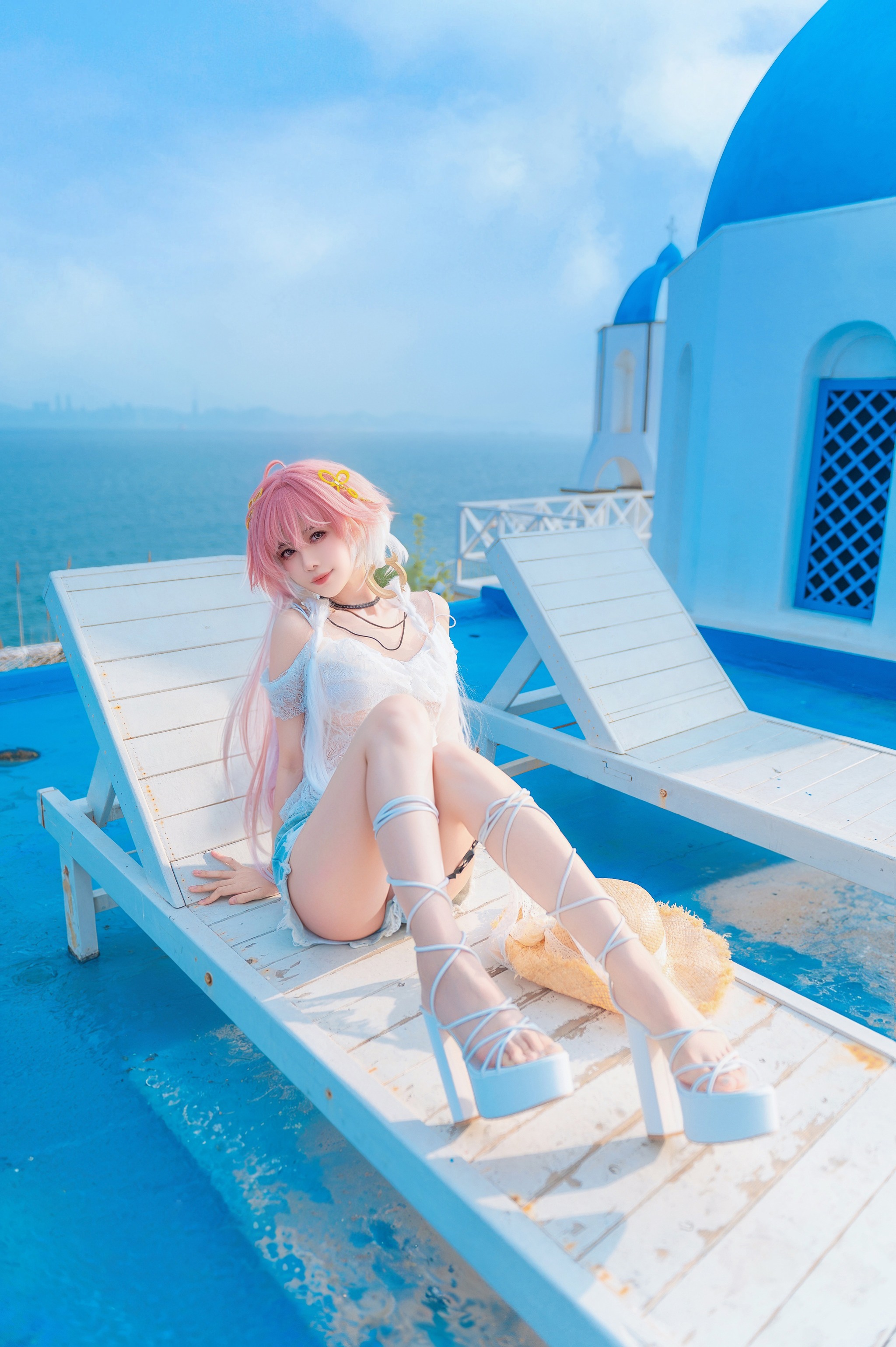 图片[1]-Shika小鹿鹿 – NO.127  鸣潮 长离 海[22P]-XikXak